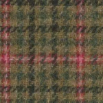 SHERRY TWEED - Olive Gun Club with Red Ombre Windowpane