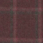 ASCOT SOFT TOUCH - Maroon/Coral Unbalanced Windowpane