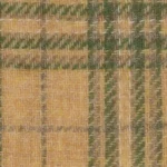SHERRY TWEED - Buttermilk/Olive Green Check (Plaid)