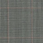 RIVIERA - Black and White/Red Windowpane
