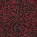 MASQUERADE - Red Floral Lurex Jacquard