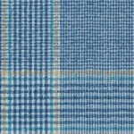 OCEANIA - Blue/White Glen Check (Plaid) Fancy