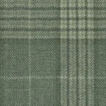 ASCOT SOFT TOUCH - Sage Green Mock Glen Check (Plaid) Fancy