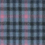 ASCOT SOFT TOUCH - Pale Blue Gun Club with Light Pink Windowpane