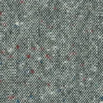 SHERRY TWEED - White/Black Donegal with Red Knepps