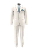 LINEN COLLECTION - White Solid - Image 2
