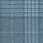 ASCOT SOFT TOUCH - Light Blue Mock Glen Check (Plaid)