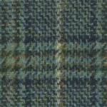 SHERRY TWEED - Jade/Tan Glen Check (Plaid) Fancy