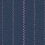 CASHIQUE SUITS - French Blue/Pink Broken Wave Stripe