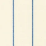 CASHIQUE SUITS - White/Blue Unbalanced Stripe
