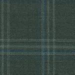 CRYSTAL SPRINGS - Forest Green/Teal Unbalanced Check (Plaid)