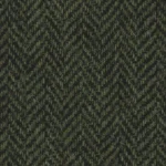 SHERRY TWEED - Dark Olive Herringbone