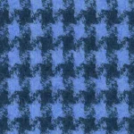 ASCOT SOFT TOUCH - Light Blue Large Houndstooth