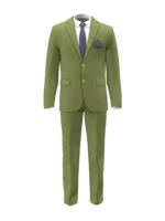 SUPERNOVA - Fern Green Crepe Solid - Image 2