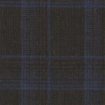 SHERRYKASH - Dark Chocolate/Blue Unbalanced Check (Plaid)