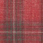 CRYSTAL SPRINGS - Red/Taupe Large Glen Check (Plaid)
