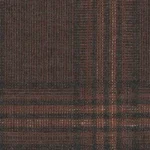 CRYSTAL SPRINGS - Ochre Brown Tonal Check (Plaid)