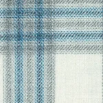 CRYSTAL SPRINGS - Off White/Teal Check (Plaid)
