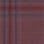 CRYSTAL SPRINGS - Merlot/Blue Glen Check (Plaid) Fancy