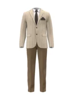OCEANIA - Biscuit with White Chalk Stripe - Image 2