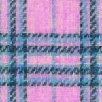 SHERRY TWEED - Light Pink/Blue Check (Plaid)