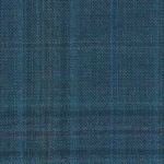 CRYSTAL SPRINGS - Petrol Blue Tonal Check (Plaid)