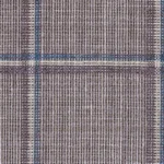 CRYSTAL SPRINGS - Purple/Teal Unbalanced Tramline Windowpane