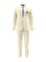 SHERRY STRETCH - White Solid - Image 2