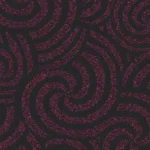MASQUERADE - Maroon Swirl Lurex Jacquard