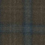 ASCOT SOFT TOUCH - Mid Brown/Navy Diffused Check (Plaid)