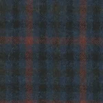 ASCOT SOFT TOUCH - Navy Gun Club with Maroon Windowpane