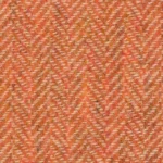 SHERRY TWEED - Peach Herringbone